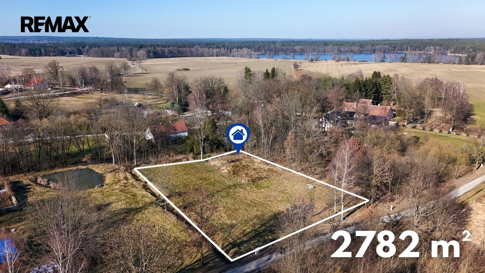 Pozemky pro bydlení, Nové Hrady, 2 782 m² - 1