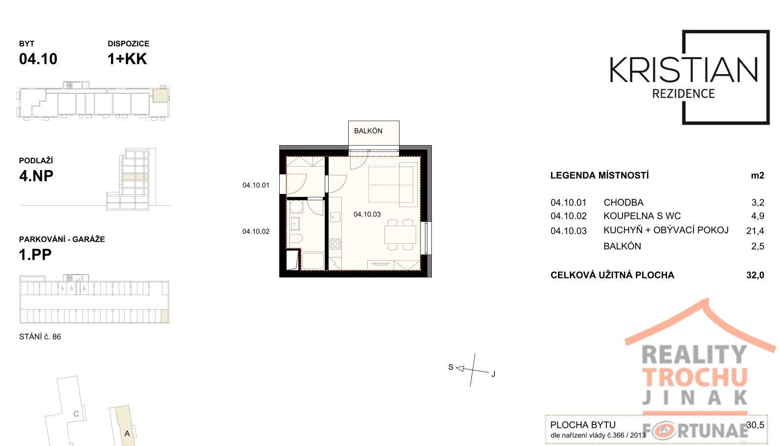 Byt 1+kk · 31 m² · Pod Zámečkem, Hradec Králové Nový Hradec Králové - 4