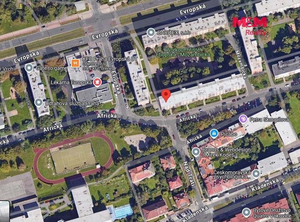 2+kk, Africká, Praha, 54 m² - 2