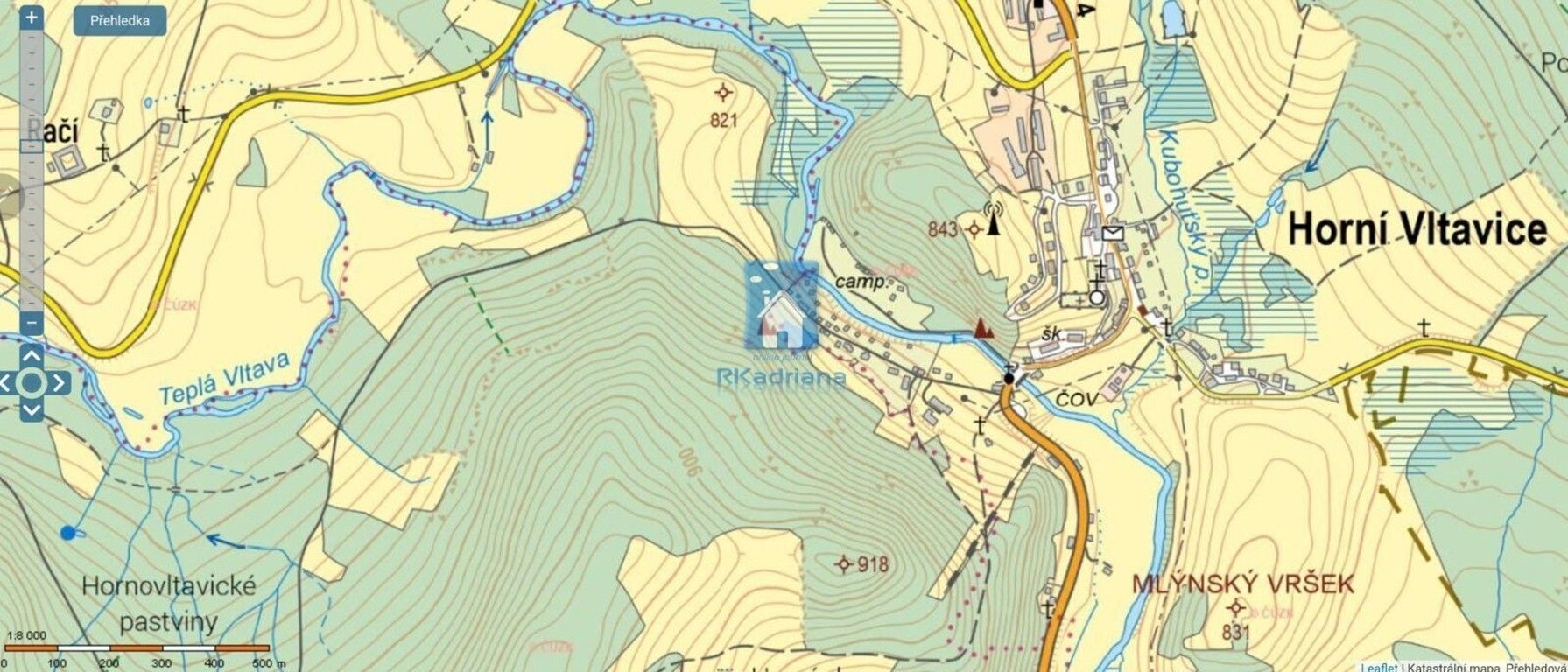 Louka · 2 388 m² · Horní Vltavice - 3