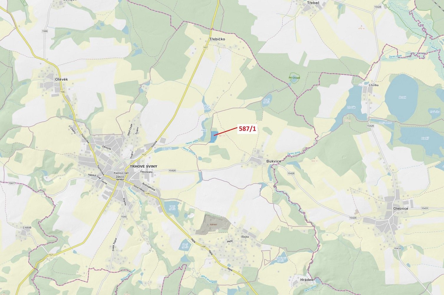 Lesy, Trhové Sviny, okres České Budějovice, Jihočeský kraj - 1