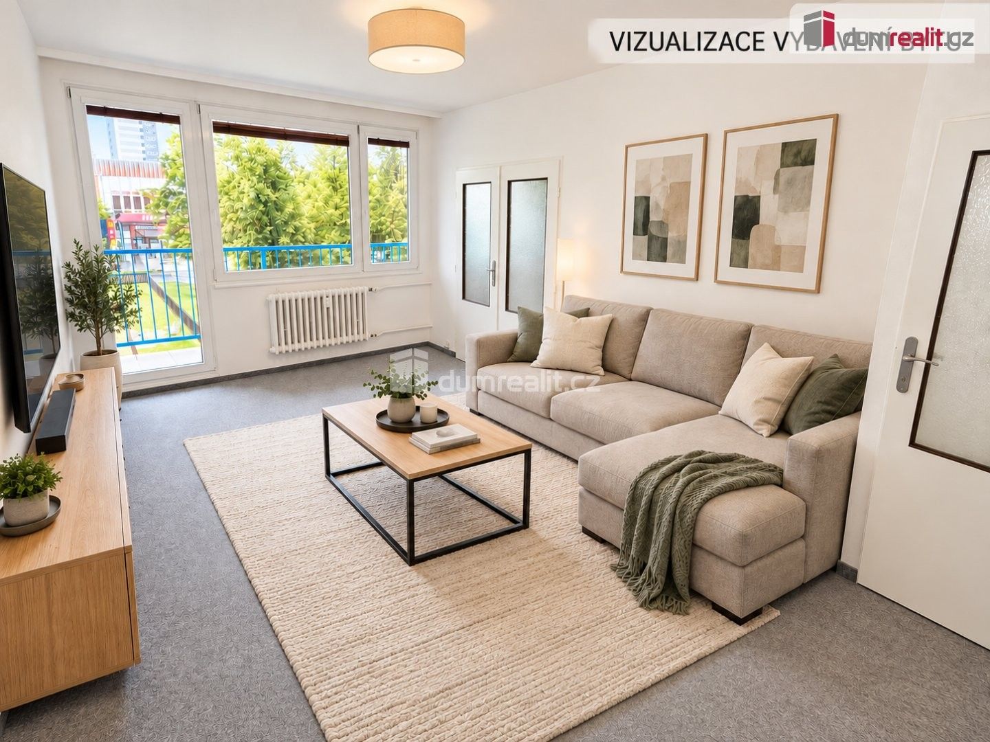 3-bed apartment, 78 m²