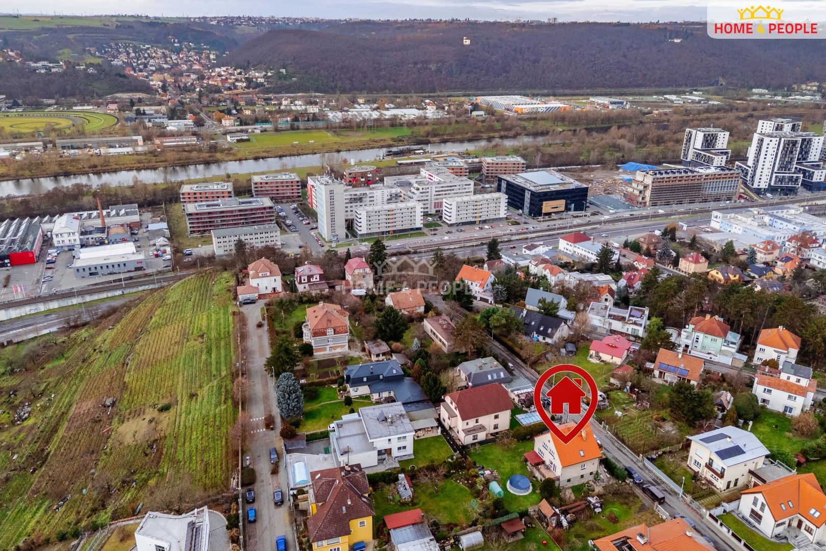 Rodinné domy, K Orionce, Praha, 195 m²