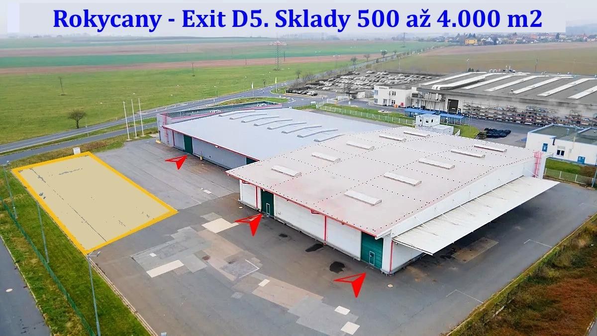 Sklady, Volduchy, 1 000 m²