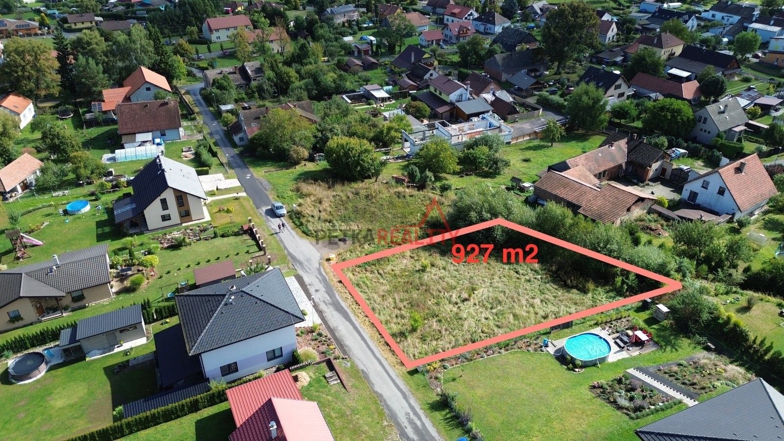 Pozemky pro bydlení, Semanín, 927 m²