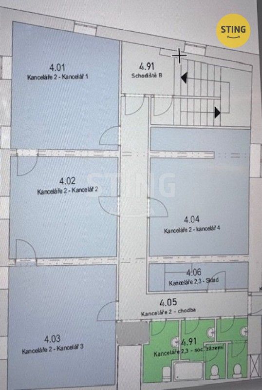 Pronájem kancelář - Ostravská  , Český Těšín, 23 m² - 5