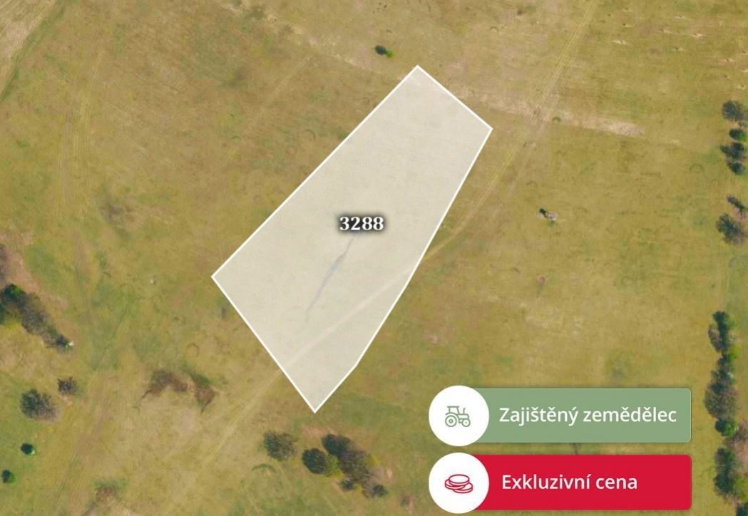 Prodej louka - Radějov, 35 755 m²