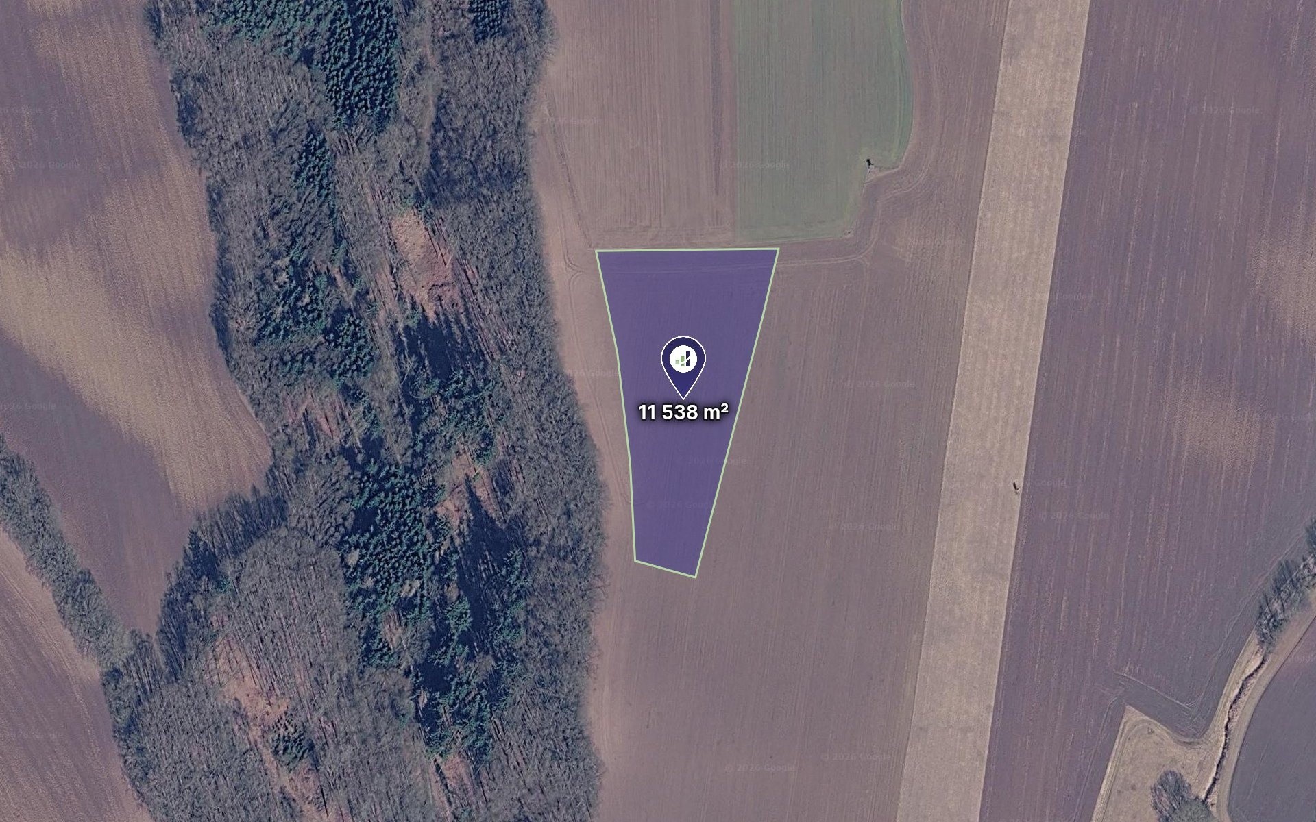 Zemědělské pozemky, Loukov, 11 538 m² - 1