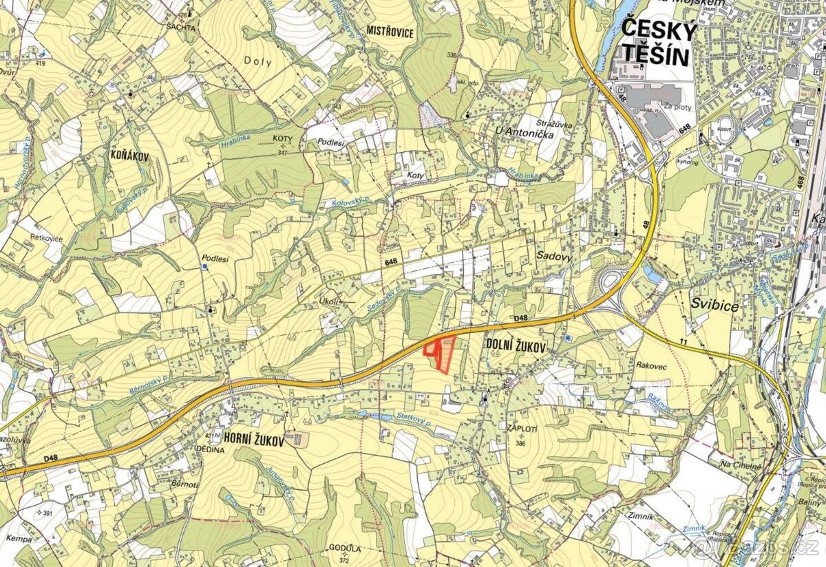 Pozemky pro bydlení, Český Těšín, 737 01