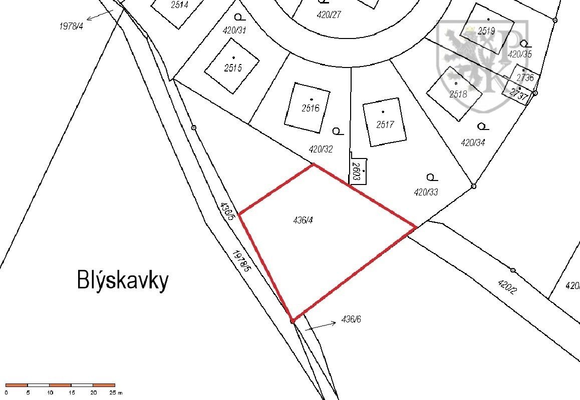Prodej pozemek pro bydlení - Blýskavky, Blatná, 710 m²