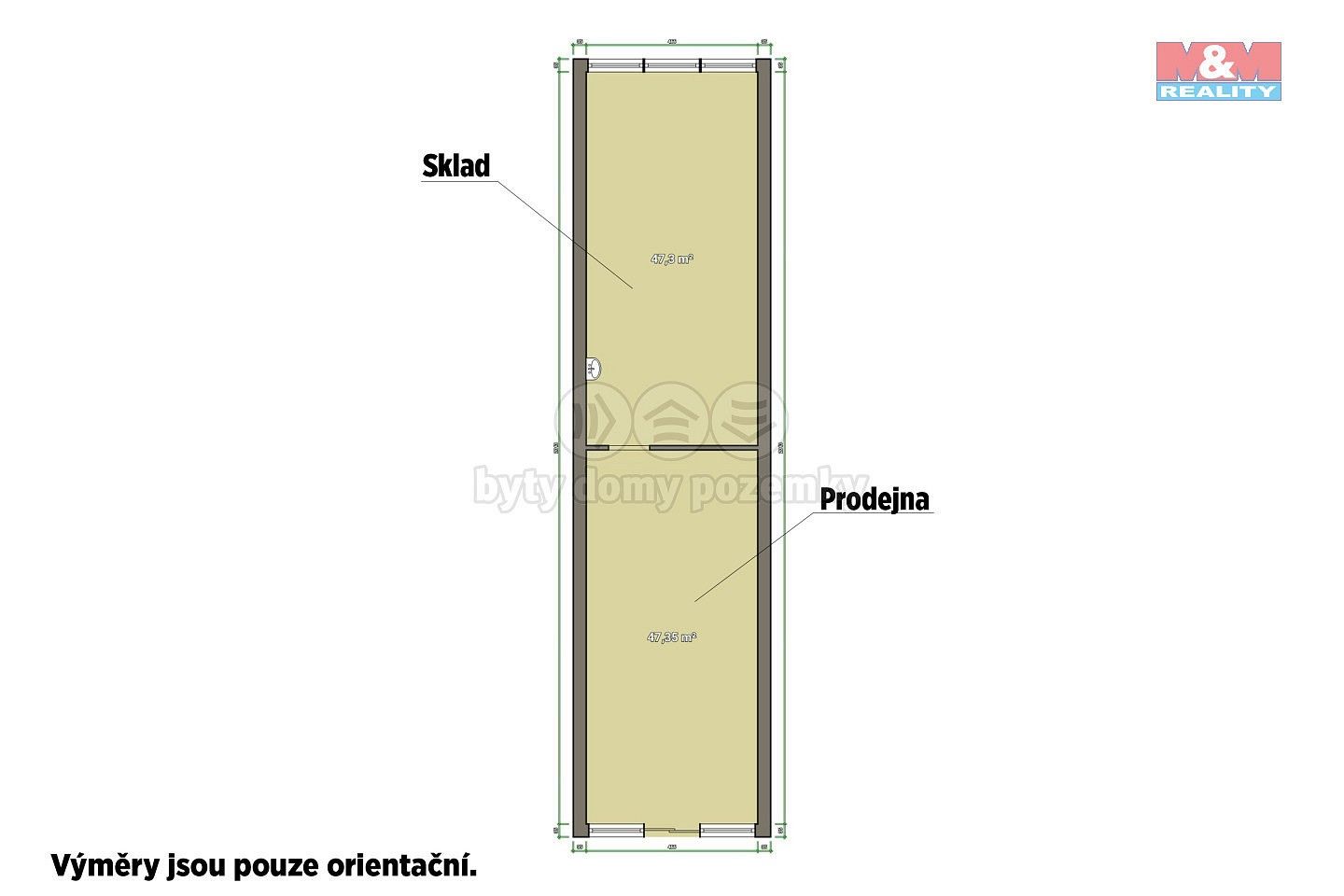 Obchodní prostory, Plzeň - Doubravka, okres Plzeň-město, Plzeňský kraj, 91 m² - 2