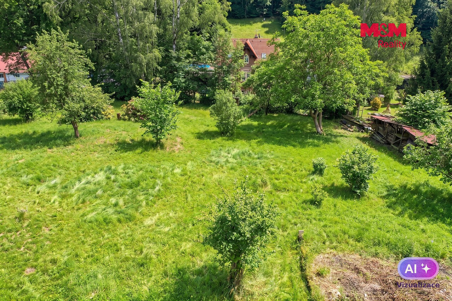 Pozemek pro bydlení · Ludvíkovice, okres Děčín - 3