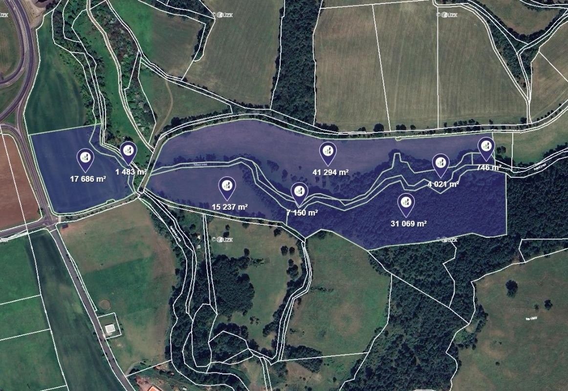 Louky, Řehlovice, 118 686 m² - 1