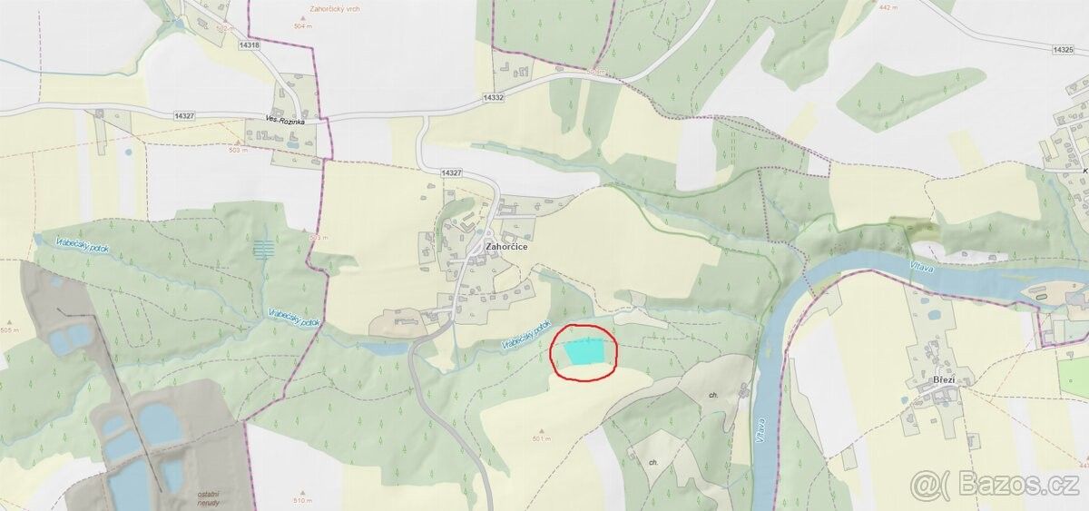 Prodej pozemek pro bydlení - Boršov nad Vltavou, 373 82