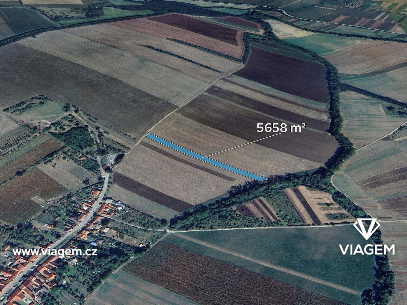 Zemědělské pozemky, Malá Vrbka, okres Hodonín, Jihomoravský kraj