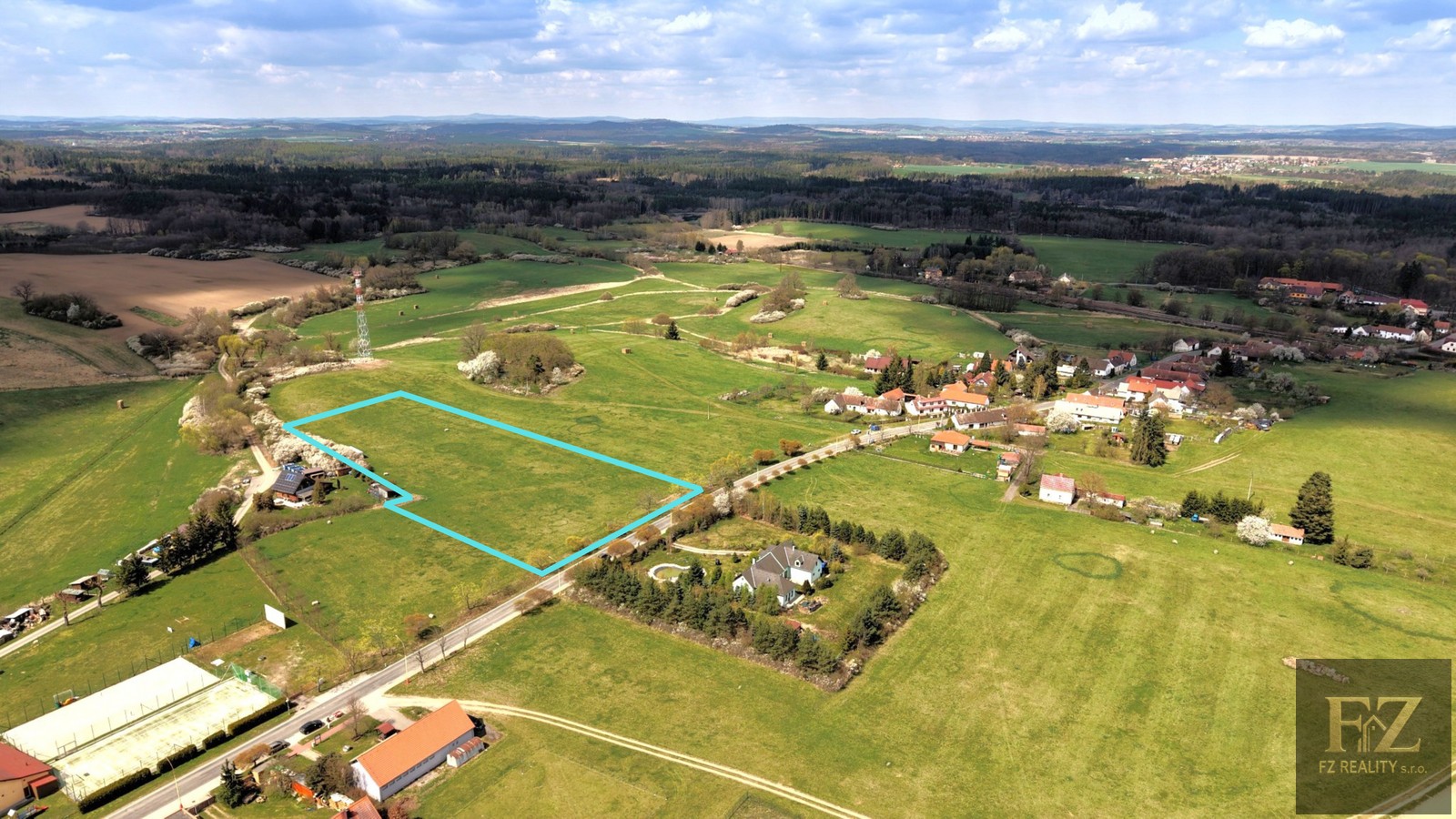 Pozemek pro bydlení · 10 908 m² · Vráž - 3