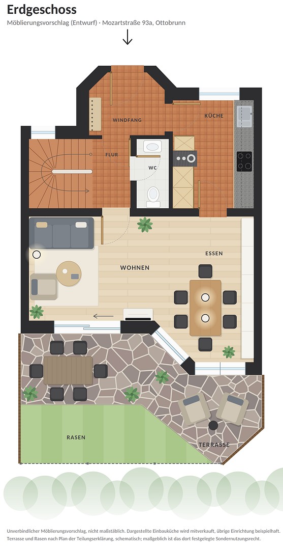 Rodinné domy, Mozartstr. 93A Ottobrunn Ottobrunn Bayern 85521, 82 m² - 2