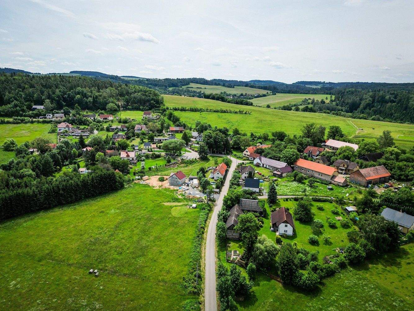 Prodej pozemek pro bydlení - Chocerady - Vlkovec, okres Benešov, Středočeský kraj - 5