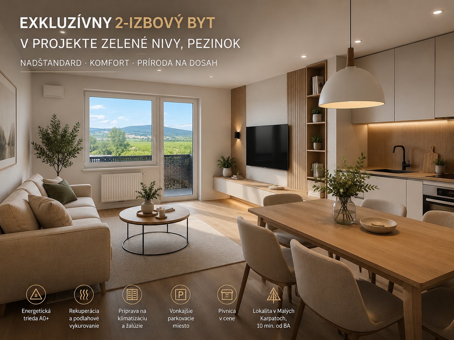 2+1, Limbašská cesta, Pezinok - Grinava, Bratislavský kraj, 50 m² - 1