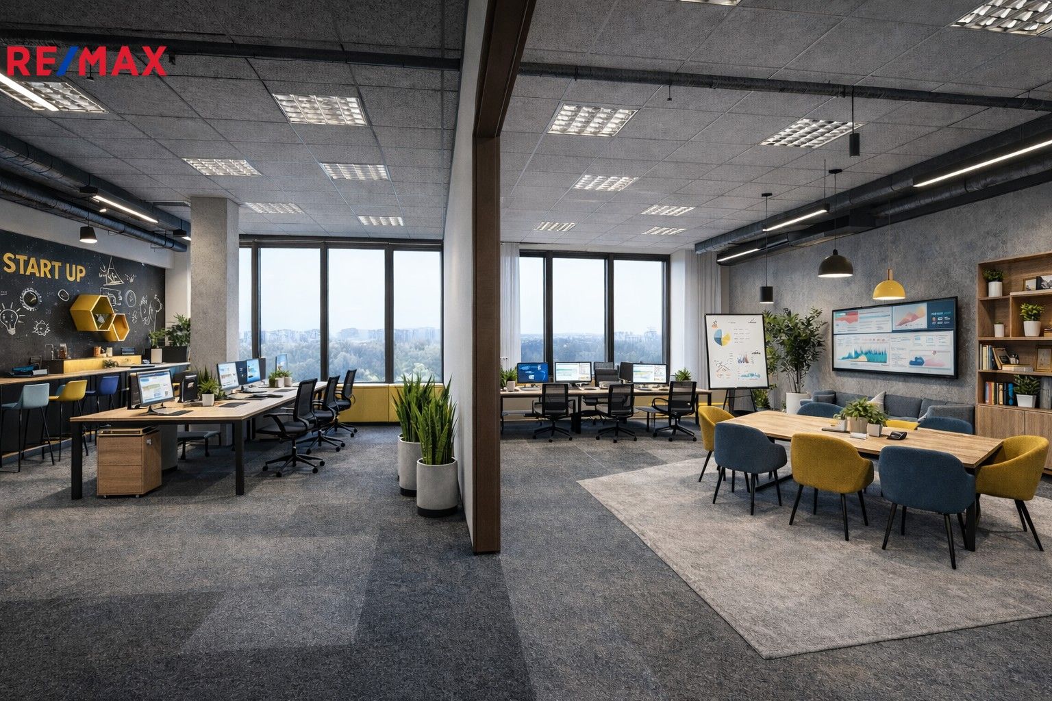 Pronájem kancelář - Vinohradská 2396, Praha, 46 m²