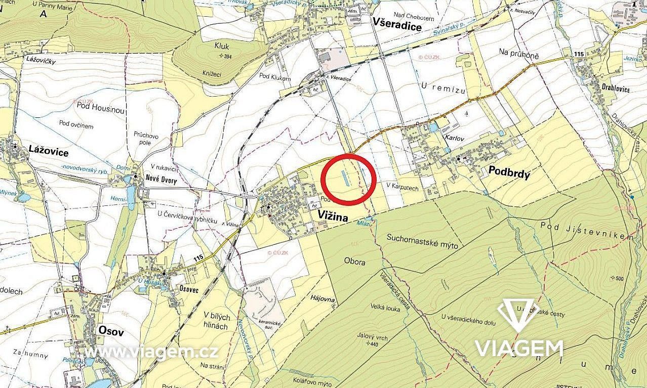 Zemědělský pozemek · Vižina, okres Beroun, Středočeský kraj - 3