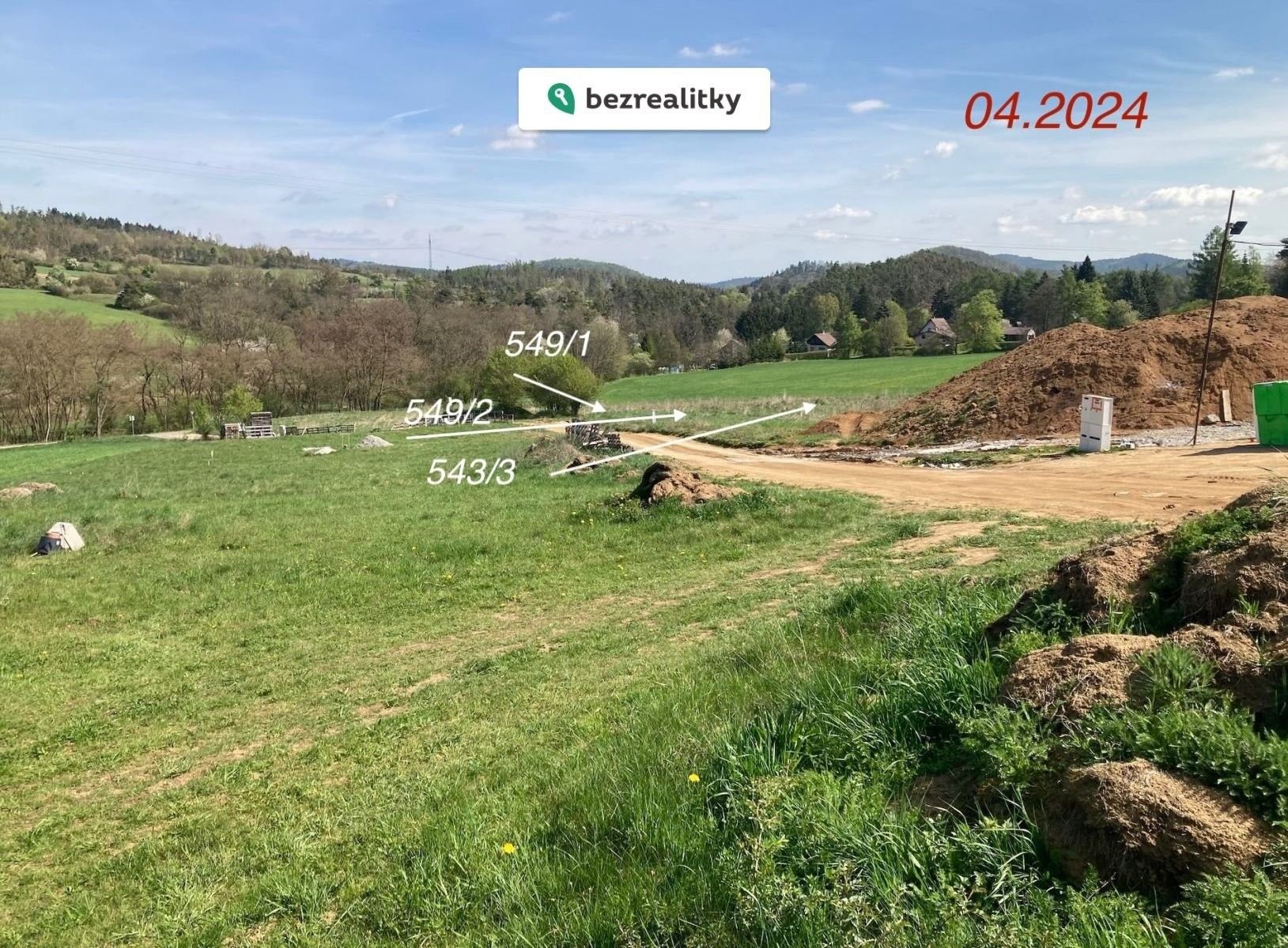 Pozemky pro bydlení, Županovice