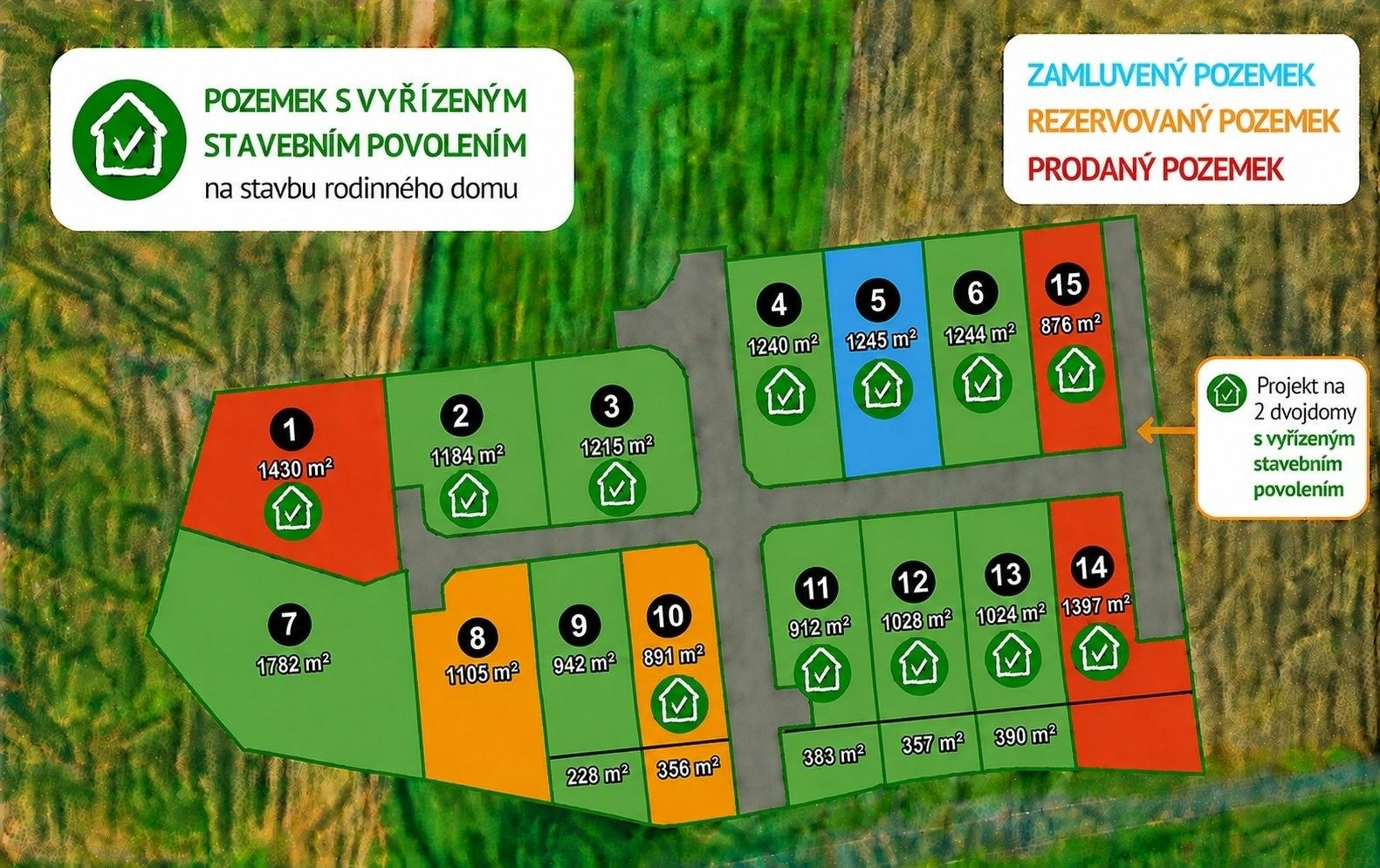 Prodej pozemek pro bydlení - Blatnice - 2
