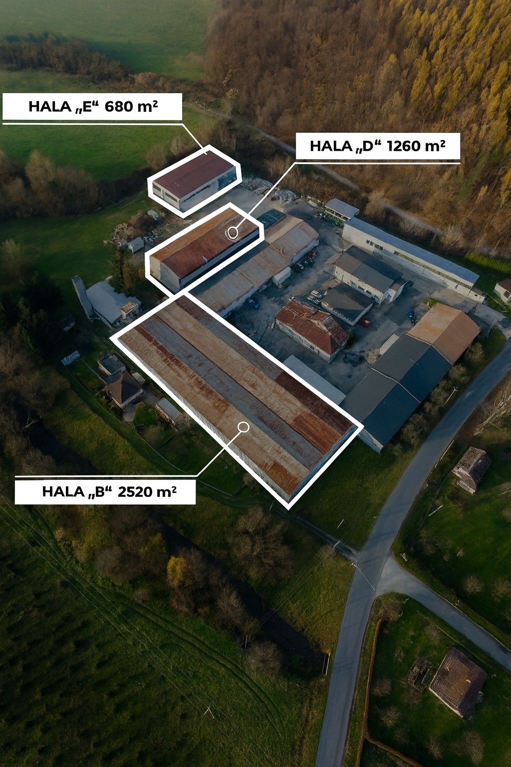 Sklady, Pražanka, Zlín, 2 m²