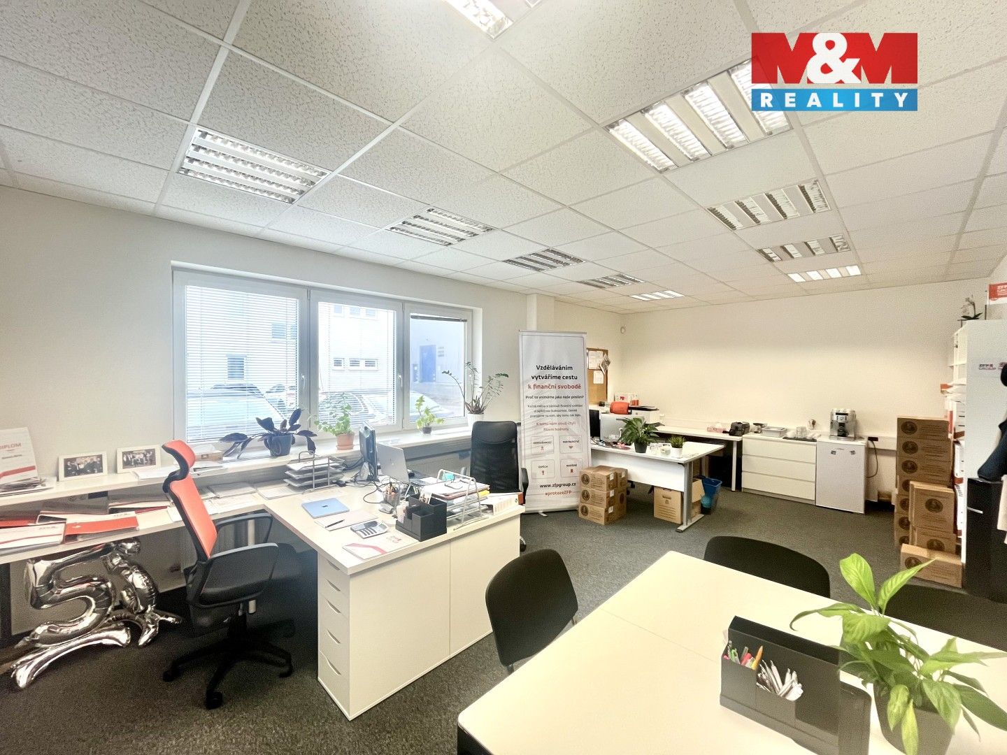 Pronájem kancelář - Hněvkovského, Brno, 46 m²