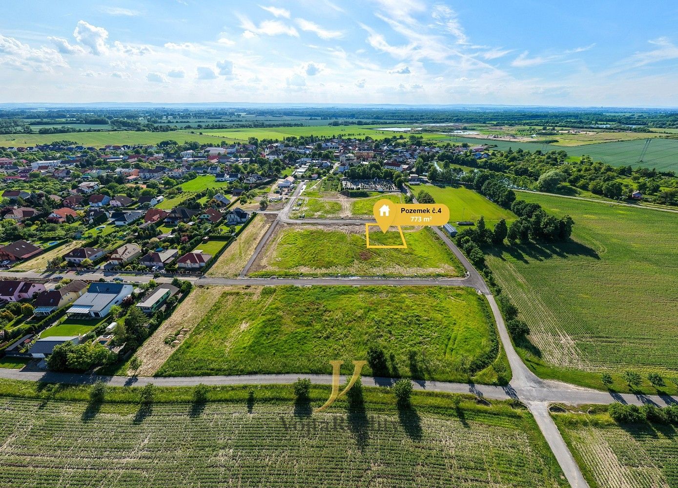 Pozemek pro bydlení, 773 m²