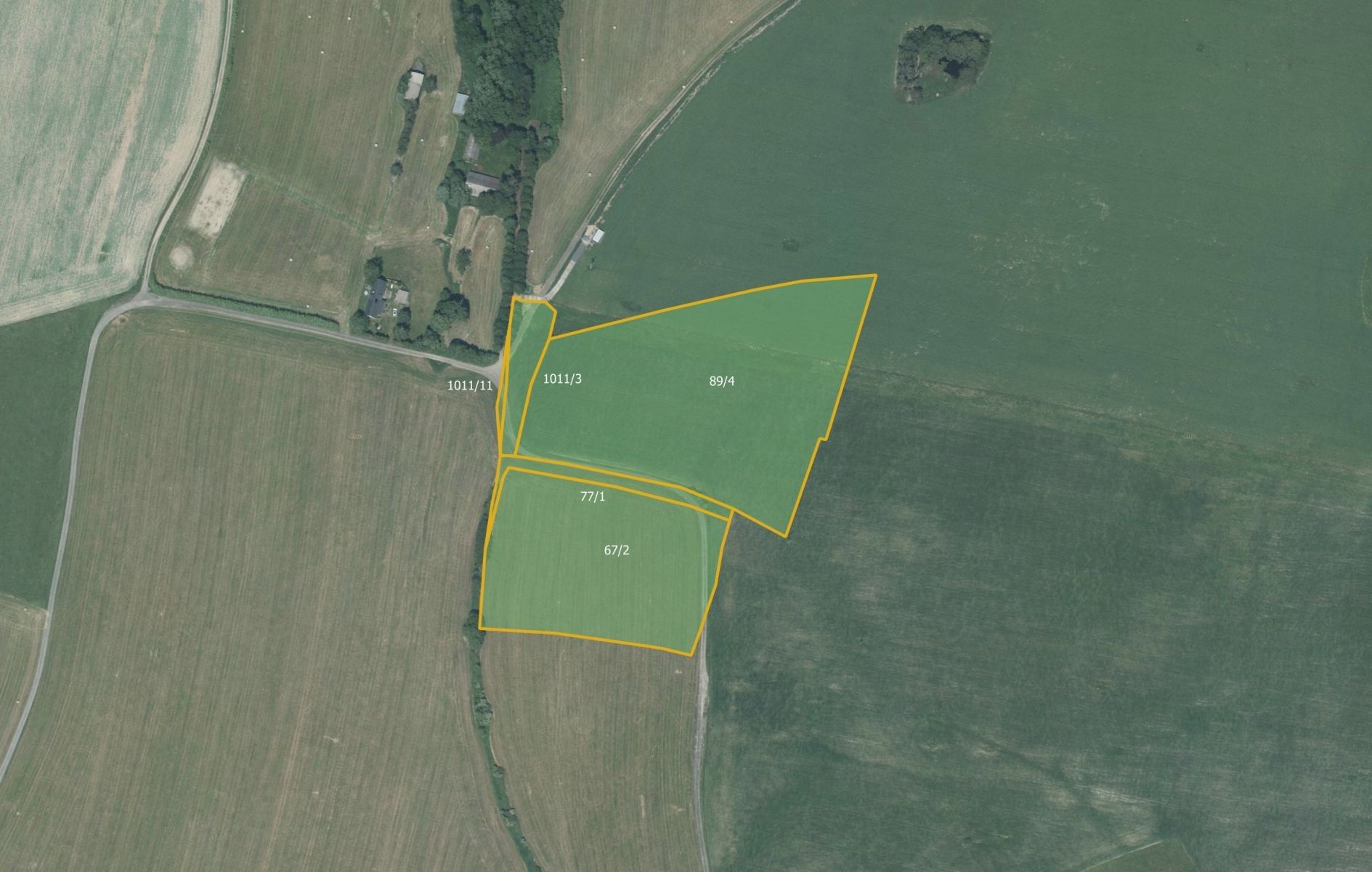 Zemědělské pozemky, Nové Lublice