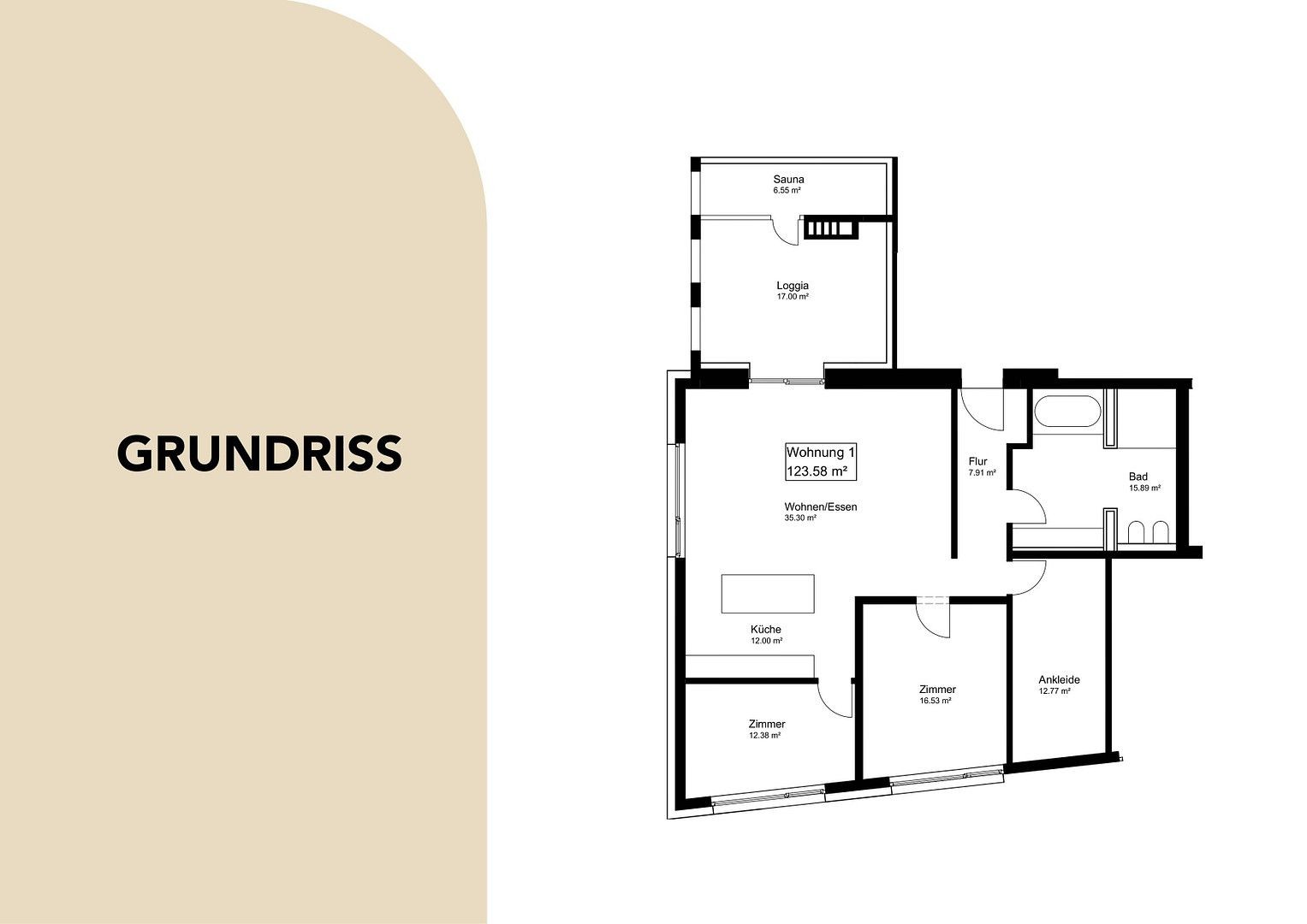 4+1, Justinus-Kerner-Str. 23, , Bádensko-Württembersko, 124 m² - 2