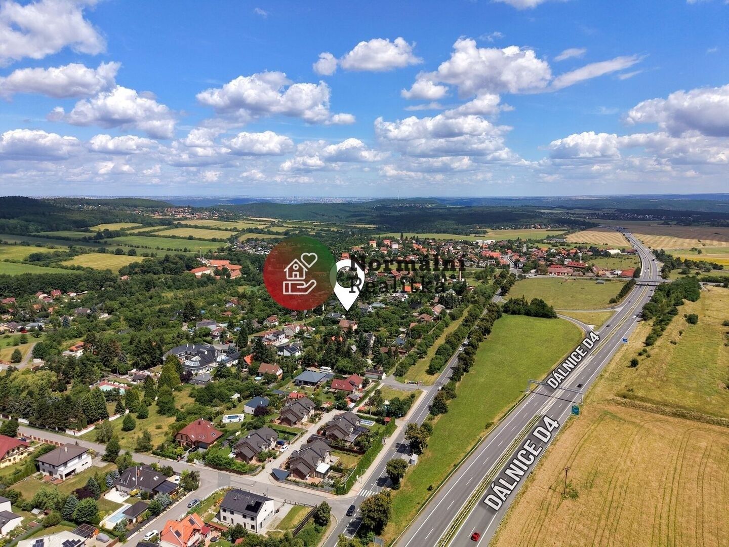 Pozemek pro bydlení · 1 384 m² · Sportovní, Řitka - 3