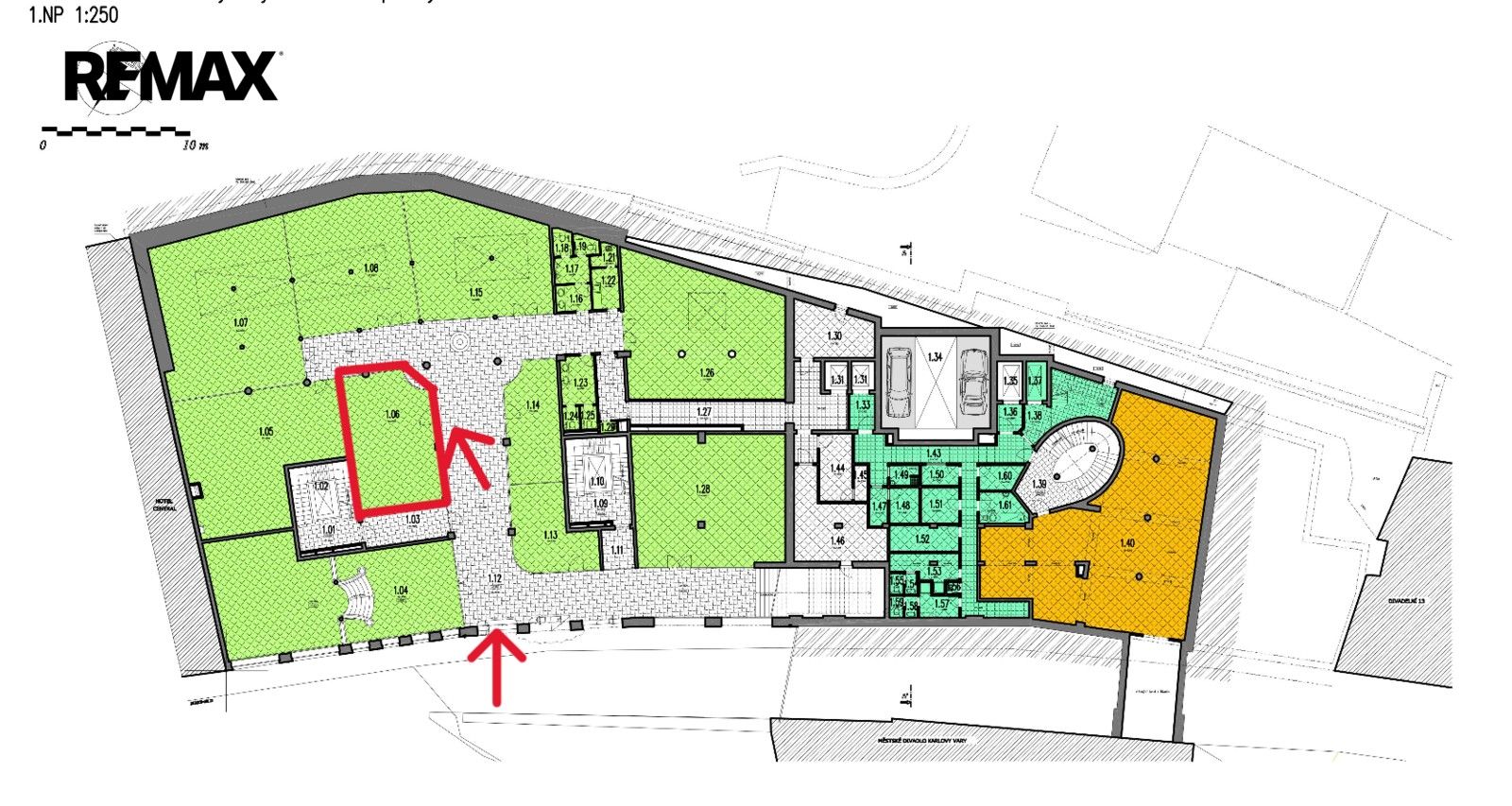 Obchodní prostory · 52 m² · Divadelní náměstí 2132, Karlovy Vary - 3