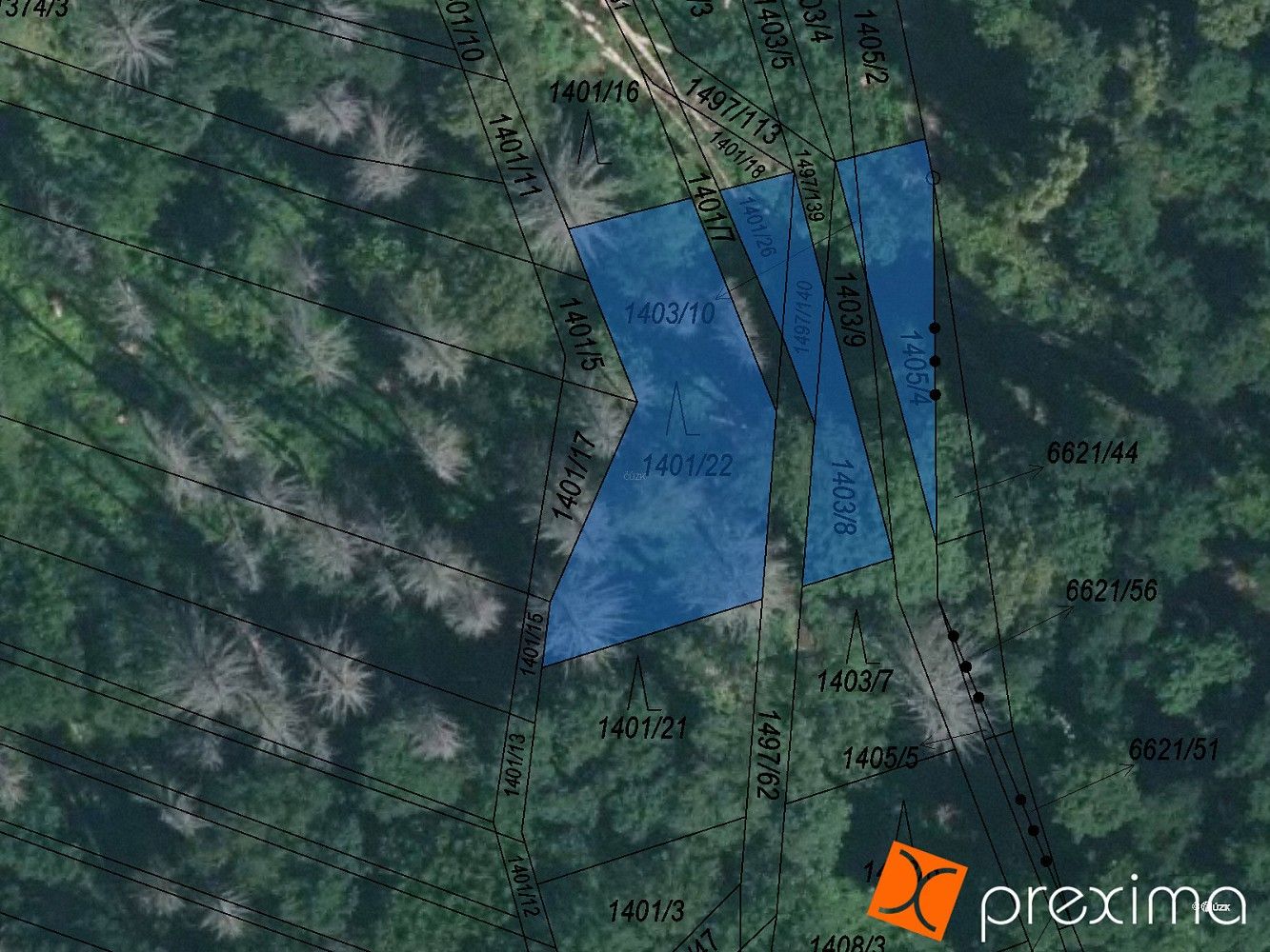 Prodej les - Omice, okres Brno-venkov, Jihomoravský kraj - 1