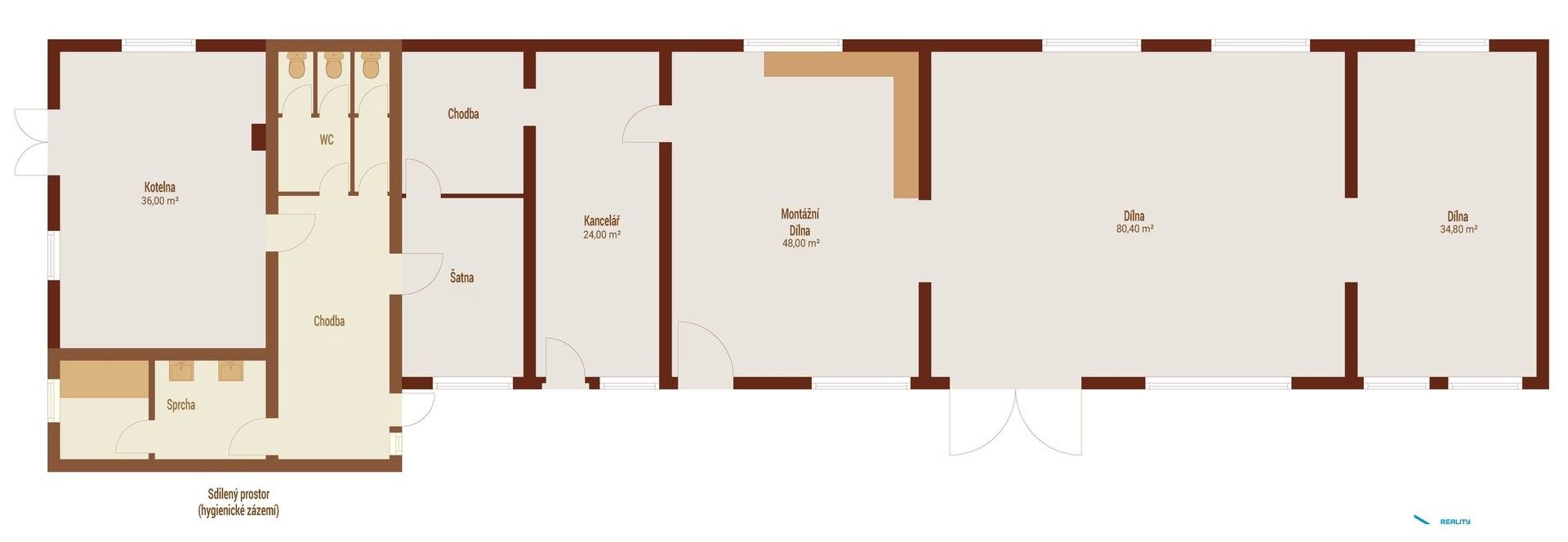 Sklad · 212 m² · Hrušecká 401, Týnec - 4