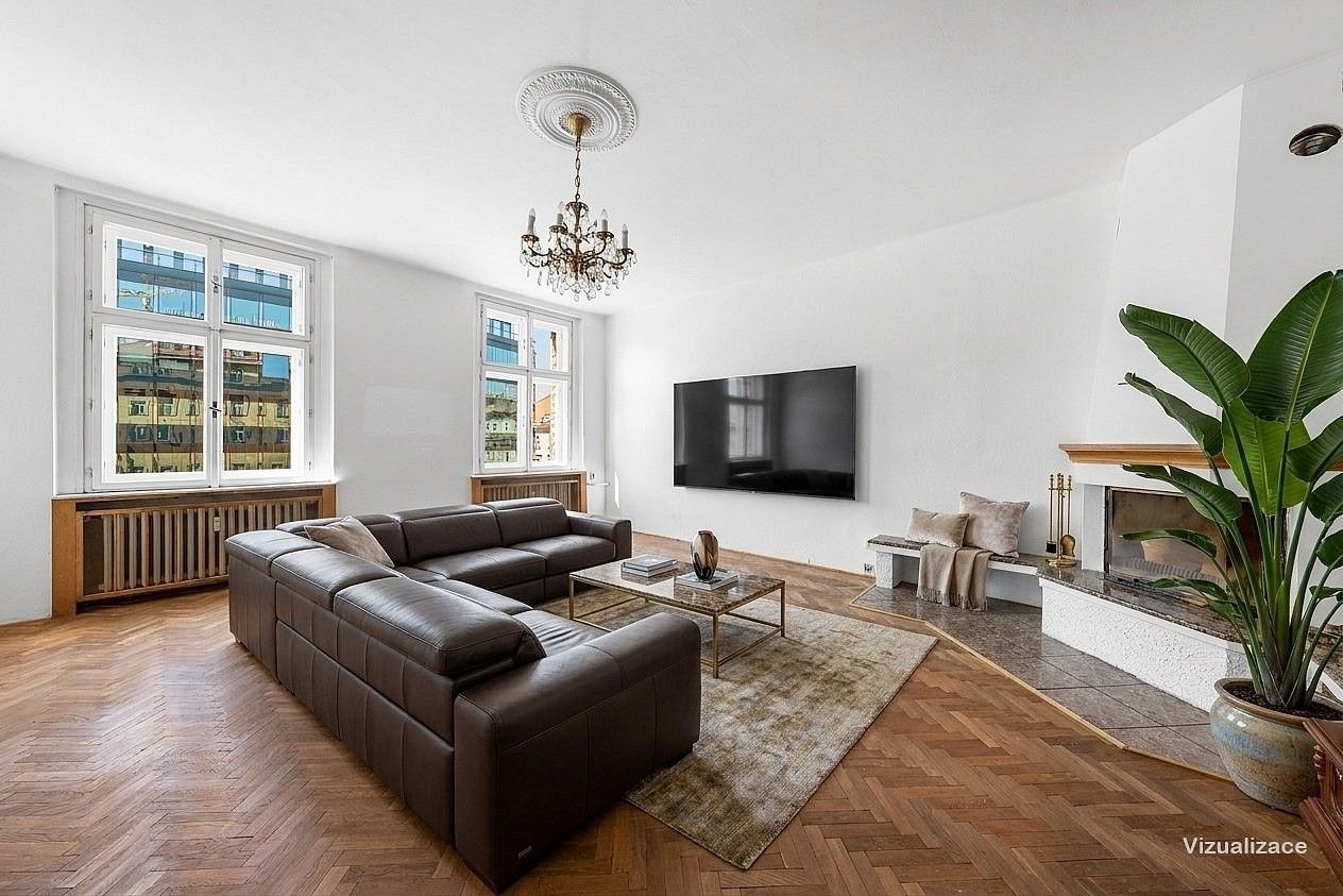 3+1, Praha - Vinohrady, okres Praha 2, Hlavní město Praha, 113 m² - 1