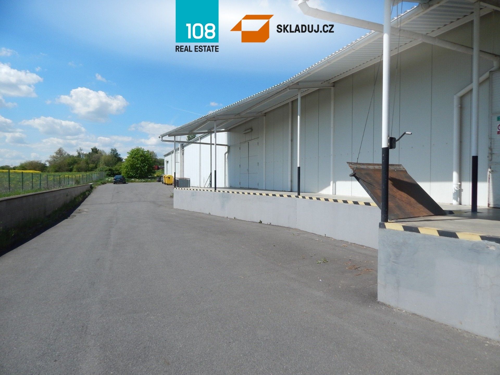 Pronájem sklad - Hlavní, Chýně, 909 m²