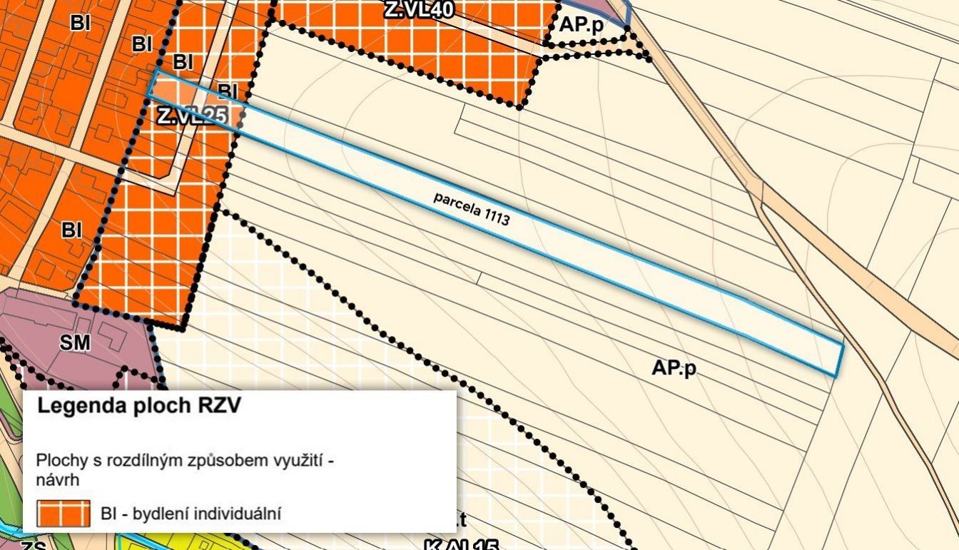 Prodej pozemek pro bydlení - Vlašim