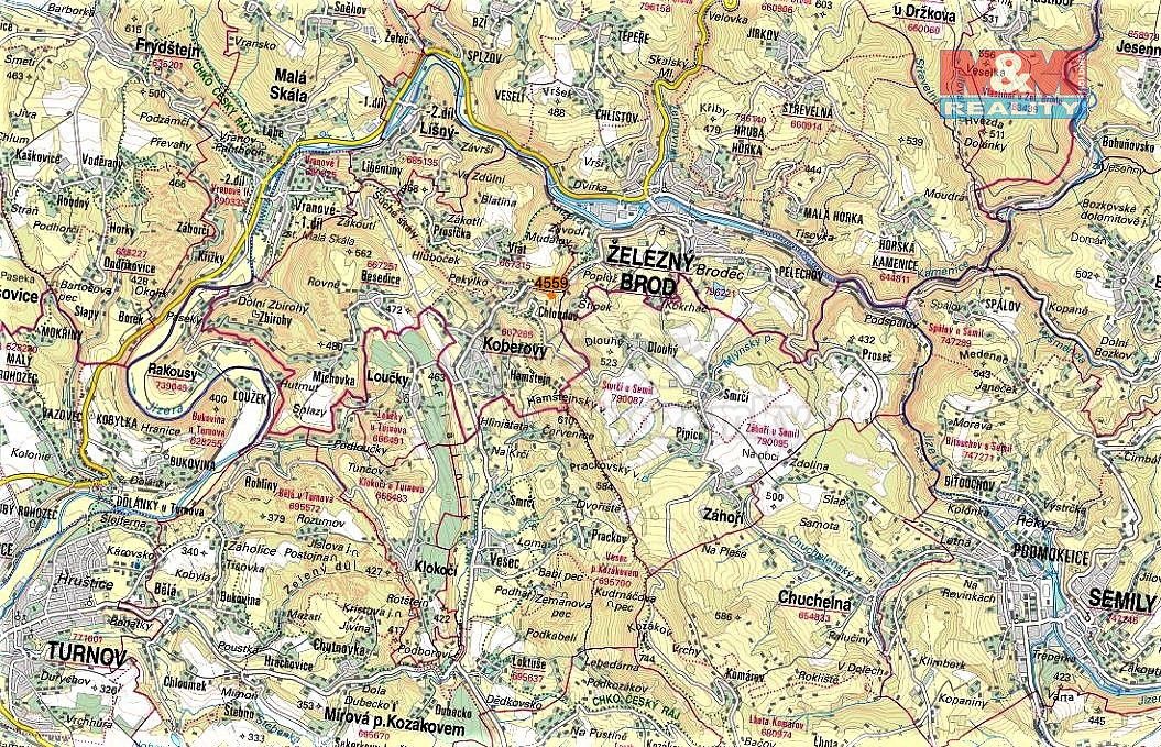 Prodej louka - Koberovy, okres Jablonec nad Nisou, Liberecký kraj - 5