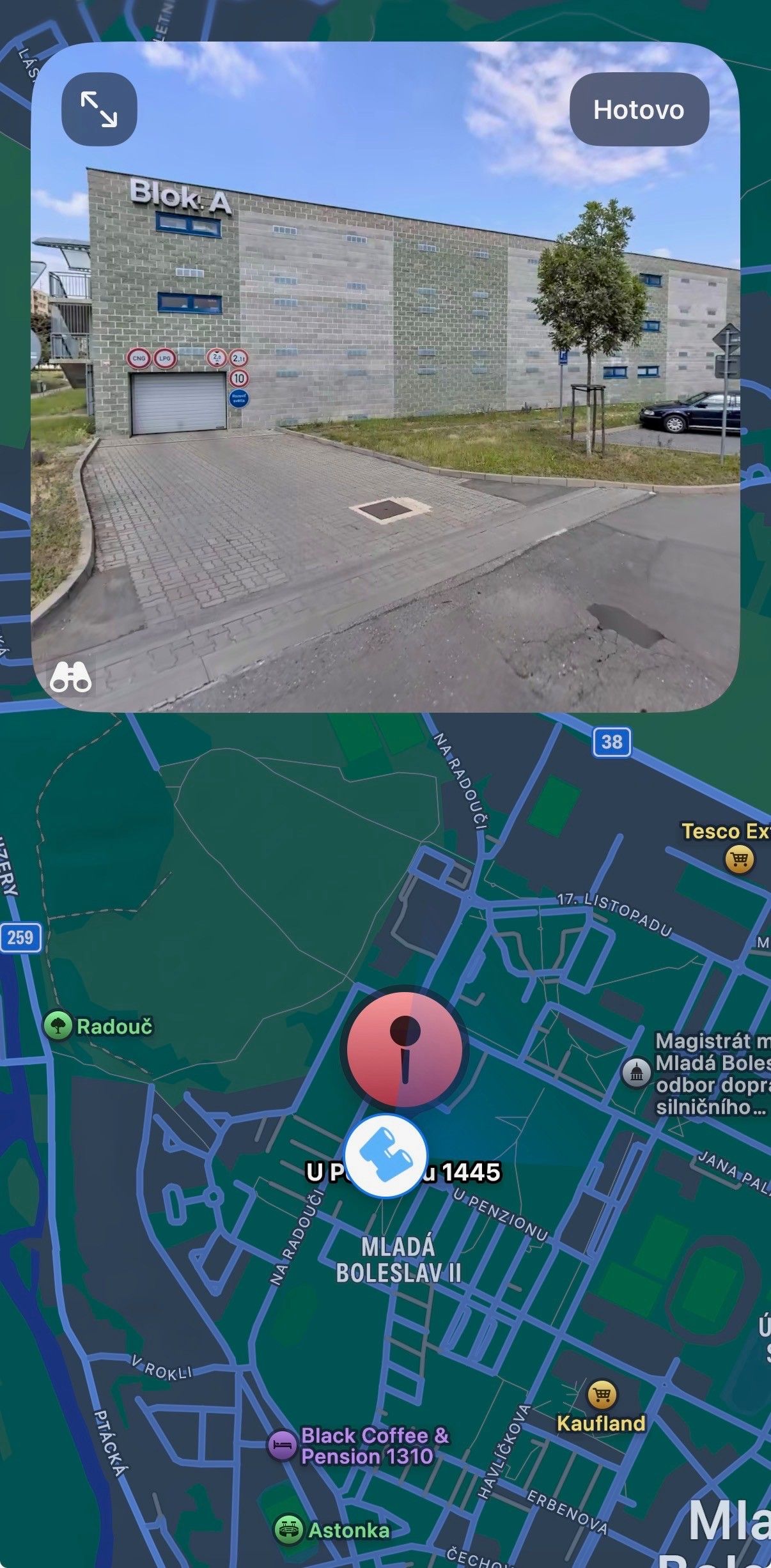 Pronájem garáž - U Penzionu, Mladá Boleslav, 19 m²