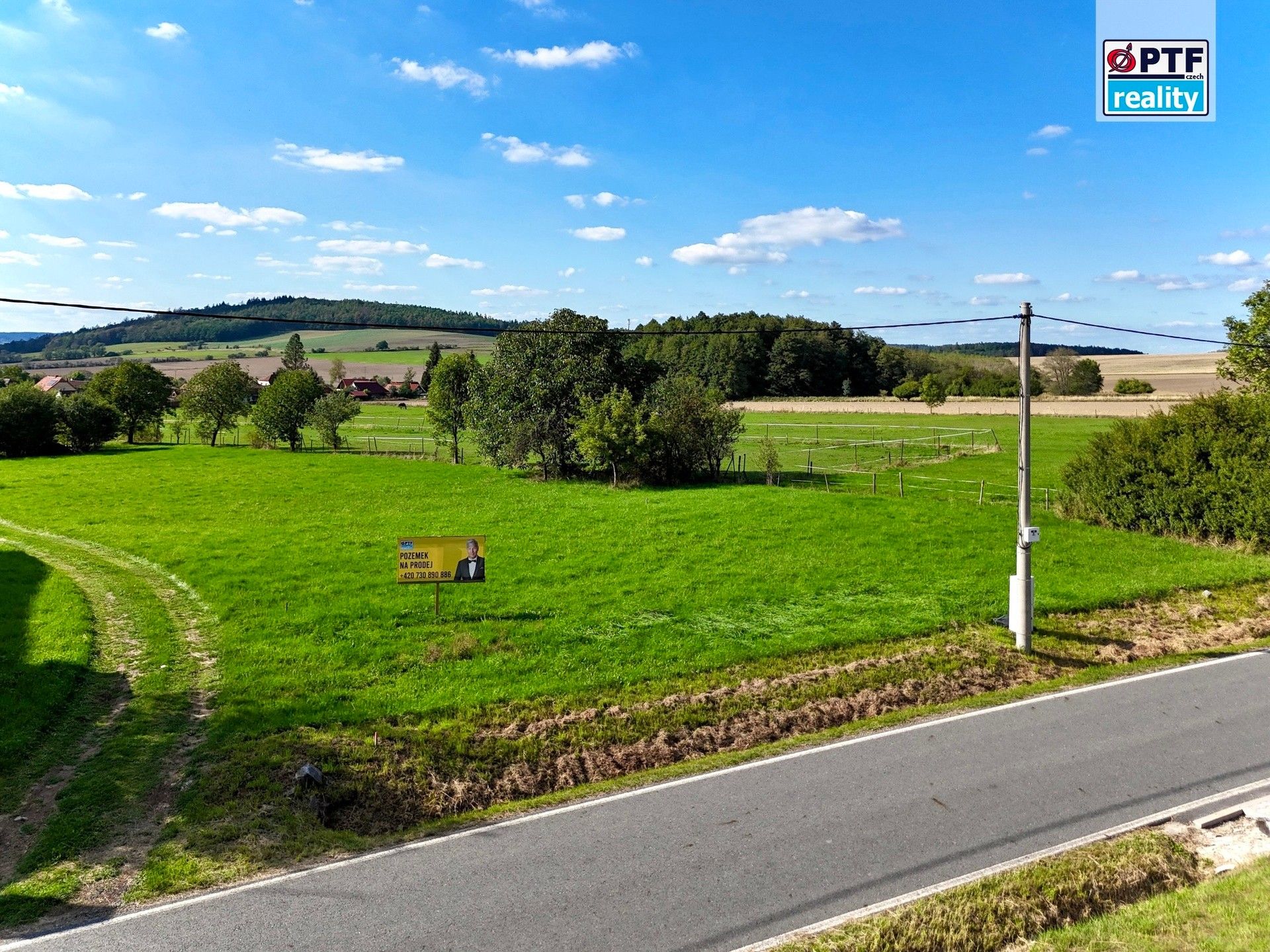 Pozemky pro bydlení, Újezd, Horšice, 2 430 m² - 2