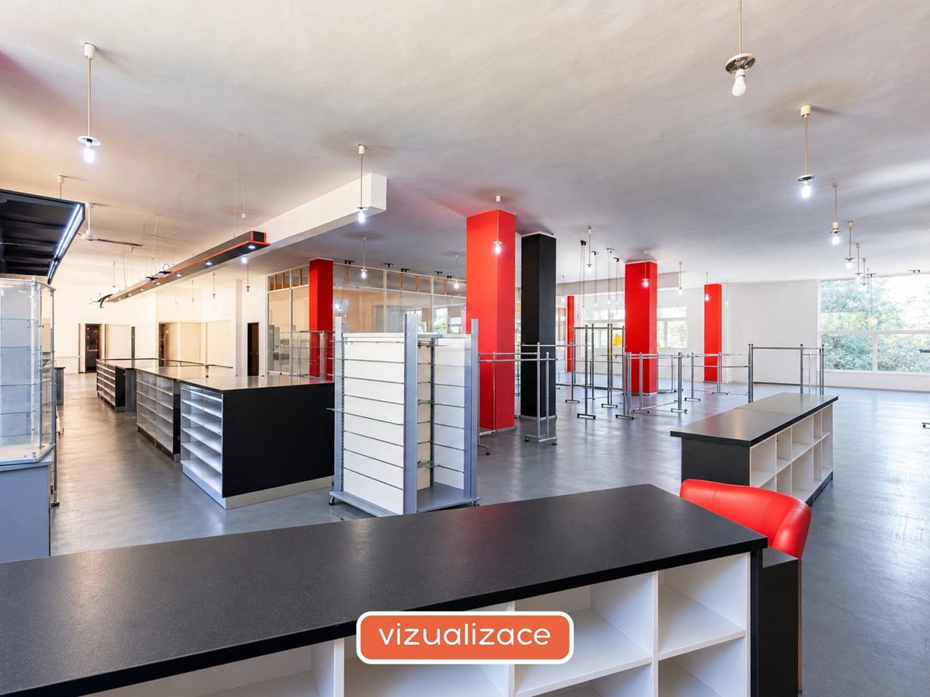 Pronájem obchodní prostory - tř. Budovatelů, Most, 640 m² - 5