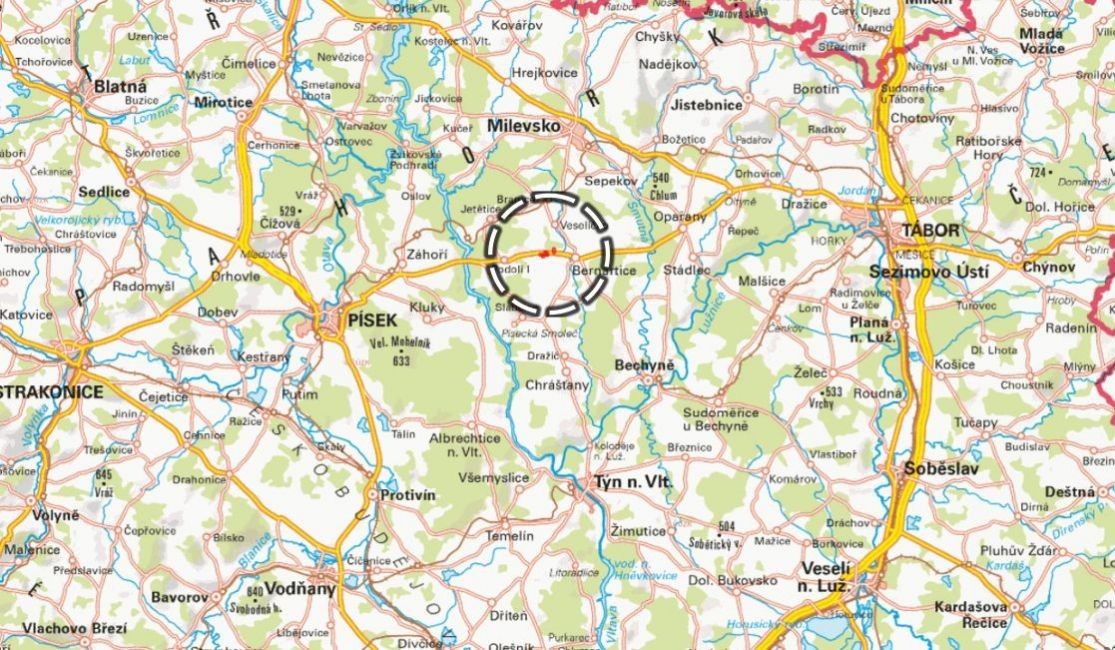 Pozemek pro bydlení · Bernartice u Milevska, 398 43 - 3