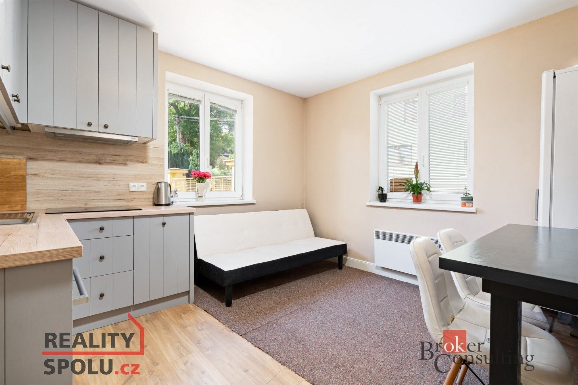 Pronájem byt 1+1 - Vochov, 35 m²