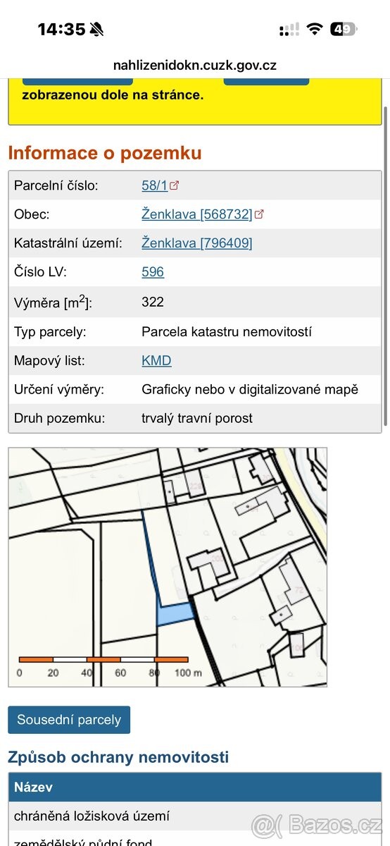 Pozemek pro bydlení · Ženklava, 742 67 - 3