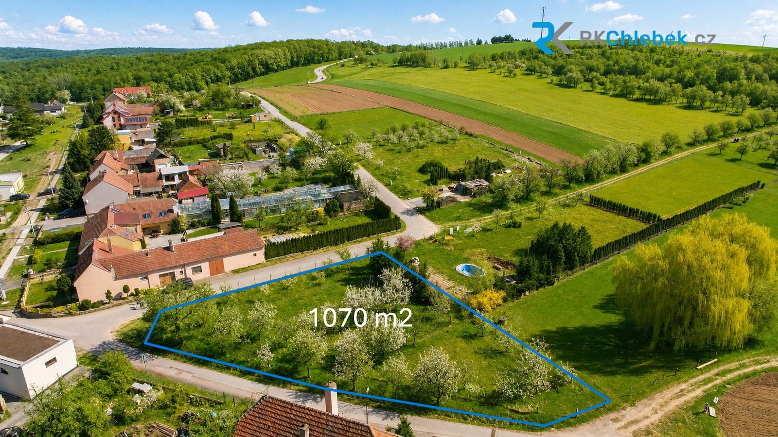 Pozemky pro bydlení, Bohdalice-Pavlovice, okres Vyškov, Jihomoravský kraj - 2