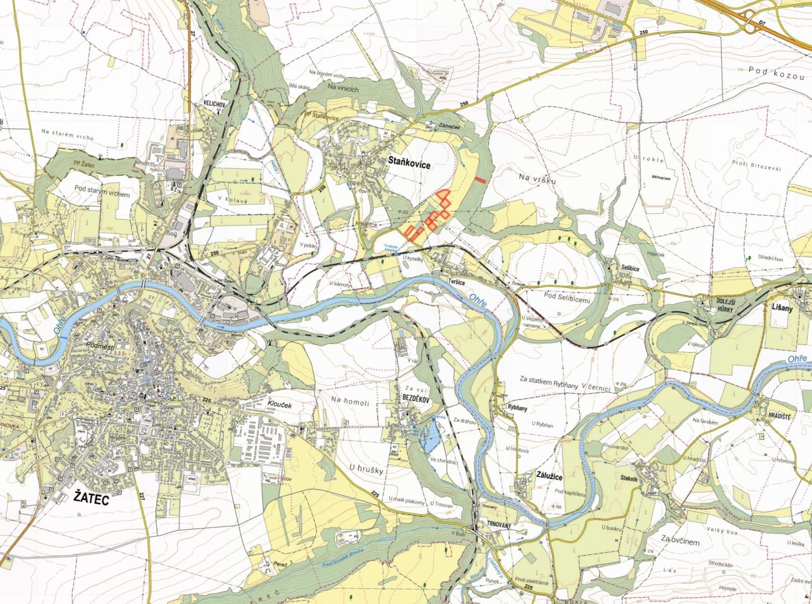 Prodej zemědělský pozemek - Staňkovice Tvršice - 2