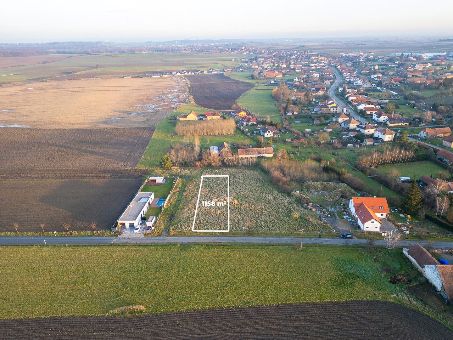 Prodej pozemek pro bydlení - Drahošská, Dolní Ředice, 1 158 m² - 5