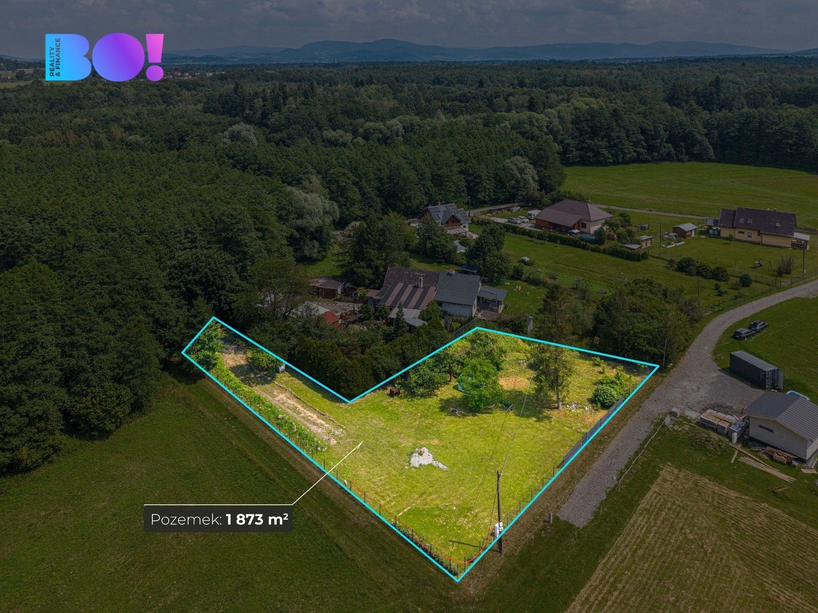 Prodej pozemek pro bydlení - Hnojník, 1 873 m² - 2